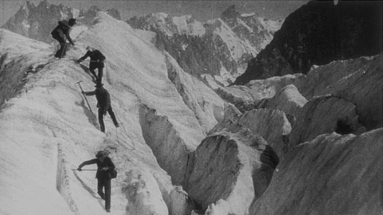 Chamonix: the Mer de Glace. Descent.